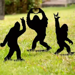 Sasquatch Statue Decor, Garden Decorative Stakes, Outdoor Garden Statues, Garden Decor Supplies for Outdoor Spaces, Unique Gifts for Men and Women