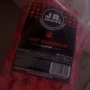 Junior Snacks Co. Hot Cheddar Popcorn