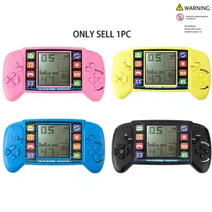 Boxed Game Console 23 Games, Includes 2 Aa Batteries, Large Screen Portable Handheld Console Kids Creative Toy Handheld Puzzle Machine, Classic Retro 5.5 Inch Vintage Game Console