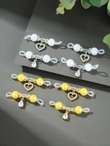 Adjustable Fake Hoop Nipple Rings Set for Women, No Piercing Needed Cz Hanging Body Jewelry, Daily Wear Non-Pierced Nipple Accessories