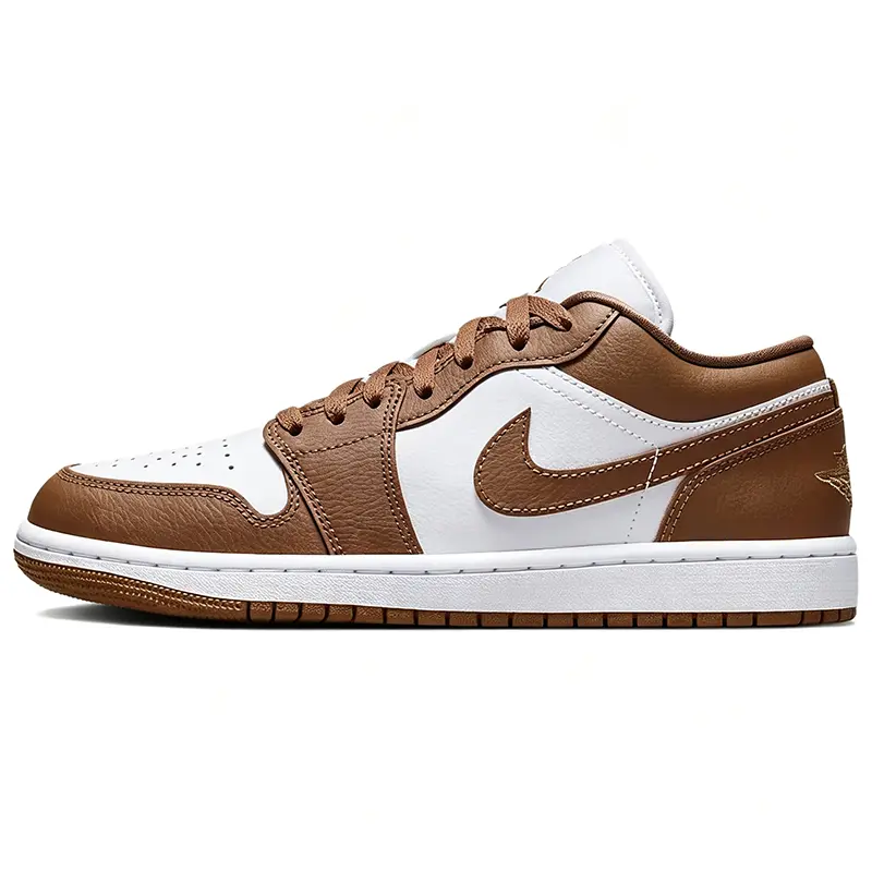 Air Jordan 1 Low Archaeo Brown Women's Low-Top Retro Basketball Shoes