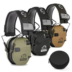New Outdoor Hunting Headset, Wk Tactical Noise Reduction Ear Protection, Wired Foldable Shooting Cs Gaming Headphones, Ear Protectors