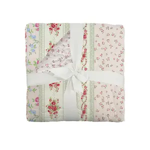 Lynette Patchwork Stripe Baby Blanket