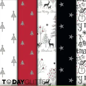 Festive Charm Wrapping Paper Bundle