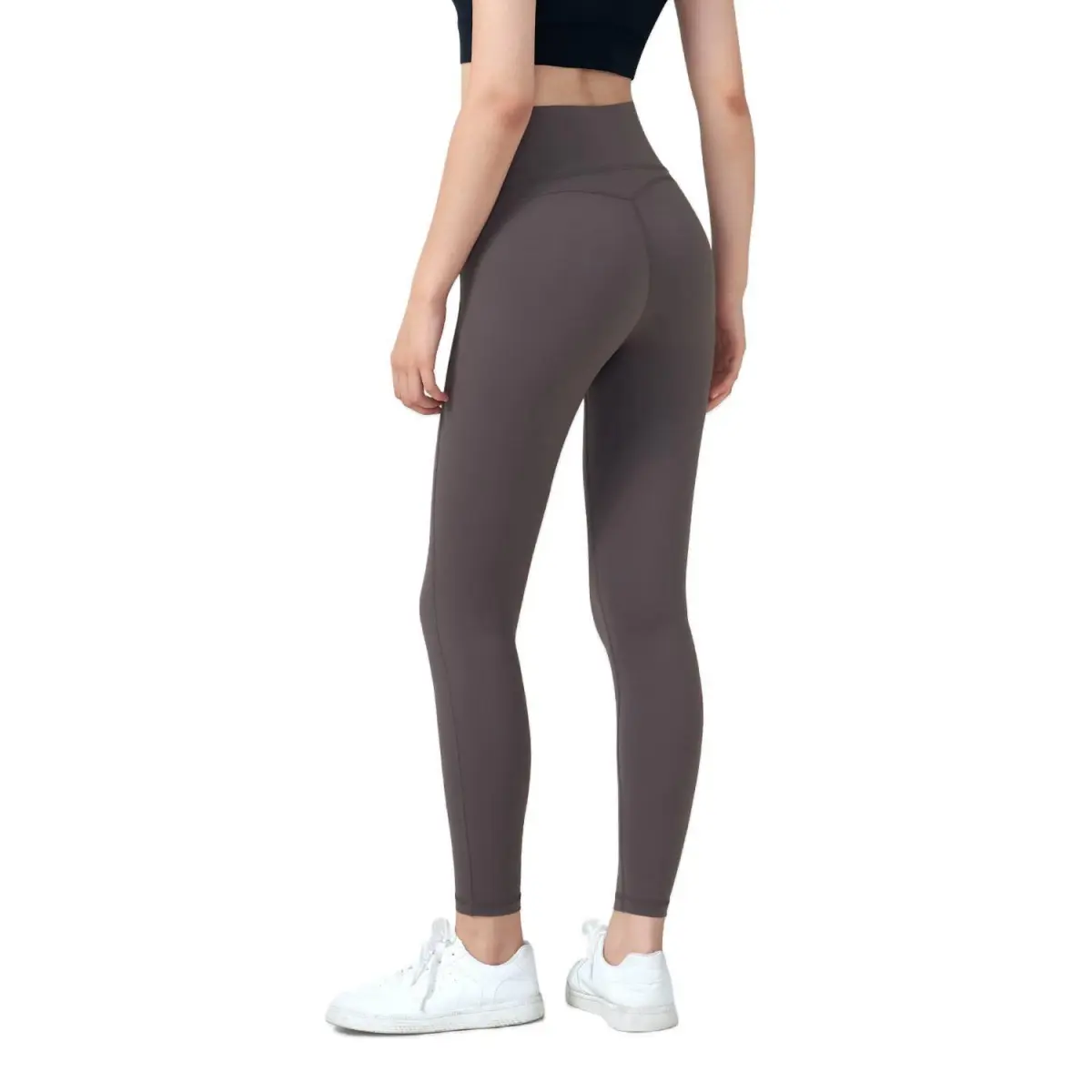 High Waisted Tummy Control Yoga Capris Legging| Butt Lifting Naked Feeling Sculpting Athletic Pants for Women high-elastic workout legging