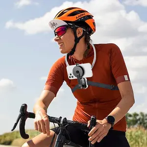 Magnetic Neck Strap Phone Holder, First Person Perspective, Universal for Apple and Android Phones, Hands-Free Viewing Stand