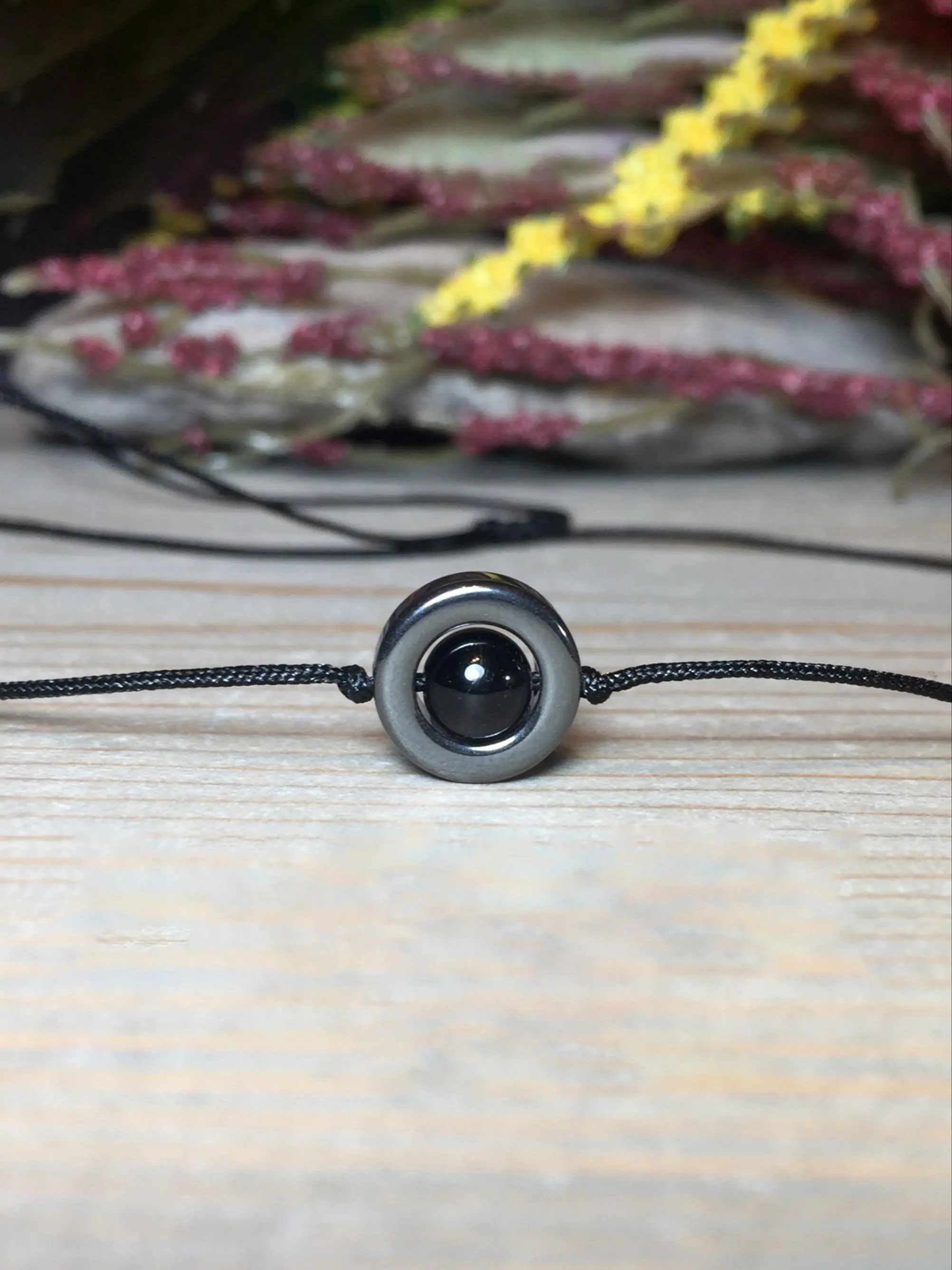 Black Tourmaline Stone Necklace, Empath Protection Necklace, Natural Stone Necklace, Balance Necklace, Adjustable Necklace, Fashion Jewelry Accessories for Women & Men, Adjustable Charms Necklace, Curated Necklace, Accessory Necklace