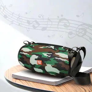 Portable Wireless Speaker, Rechargeable Wireless Speaker, TWS Stereo Speaker, Compatible with TF Cards/USB Drives