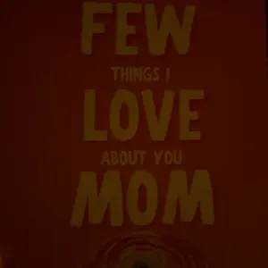 Just a Few Things I Love About You Mom Fill-In The Blank Book Gift for Mom Journal, Meaningful Gifts for Mom, Mothers Day Gifts, Mom Birthday Gifts