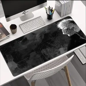 Anime Tokyo Ghoul Mousepad Kaneki Ken HD Printing Computer Gamer Locking Edge Non-slip Mouse Pad XXL90x40cm Keyboard PC Desk Pad