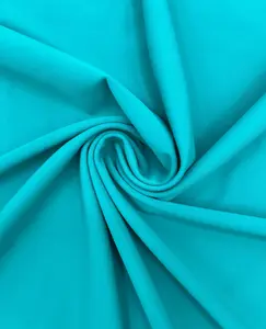 Nylon Spandex Fabric | 4 Way Stretch Swimsuit Fabric | Lt Marine Blue