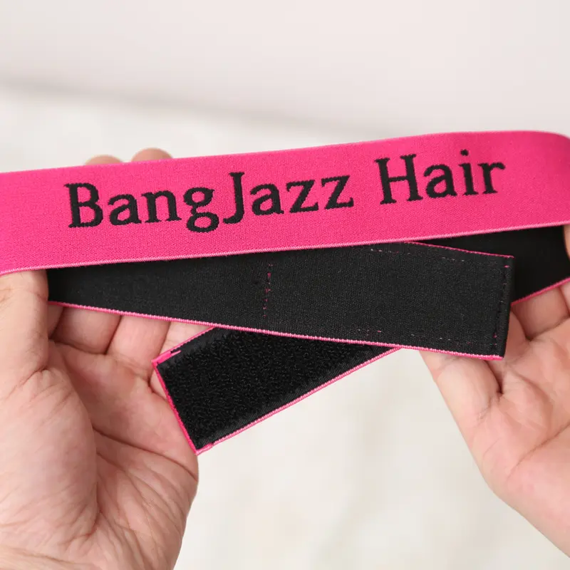 Bangjazz Hair Elastic Band for Hair Wig Lace Melting 1 Pcs Non Slip Soft Hair Band For Women