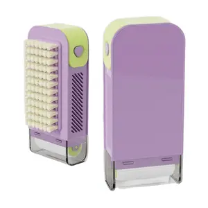 Travel Soap Case – Soap Box with Scrub Cleaning Brush, Multi-Purpose Soap-Dispenser with Roller | Portable-Soap-Container for Camping, Dorm, Kitchen, Clothes, Floor, Sink, Dishwashing, Bathroom, Shoe