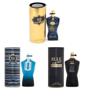 Blue For Men Cologne Fragrance Collection – Gold, Ultra, and Noir Editions