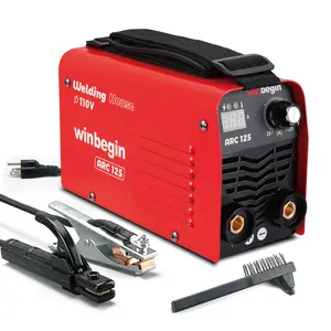 Heavy Duty Handheld MMA Stick Welding Machine, 125A Mini Electric Welder, Hand Welding Machine For Home Repair, Tool, DIY, Arc Welding Machine