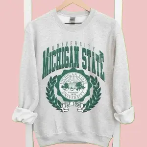 Vintage Michigan State Unisex Crewneck Sweatshirt