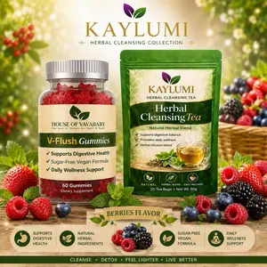 KayLumi Daily Balance Wellness 2-Piece Set - Organic Botanical Dietary Gummies, Metabolism-Supporting Herbal Drink (Drink Once Daily)