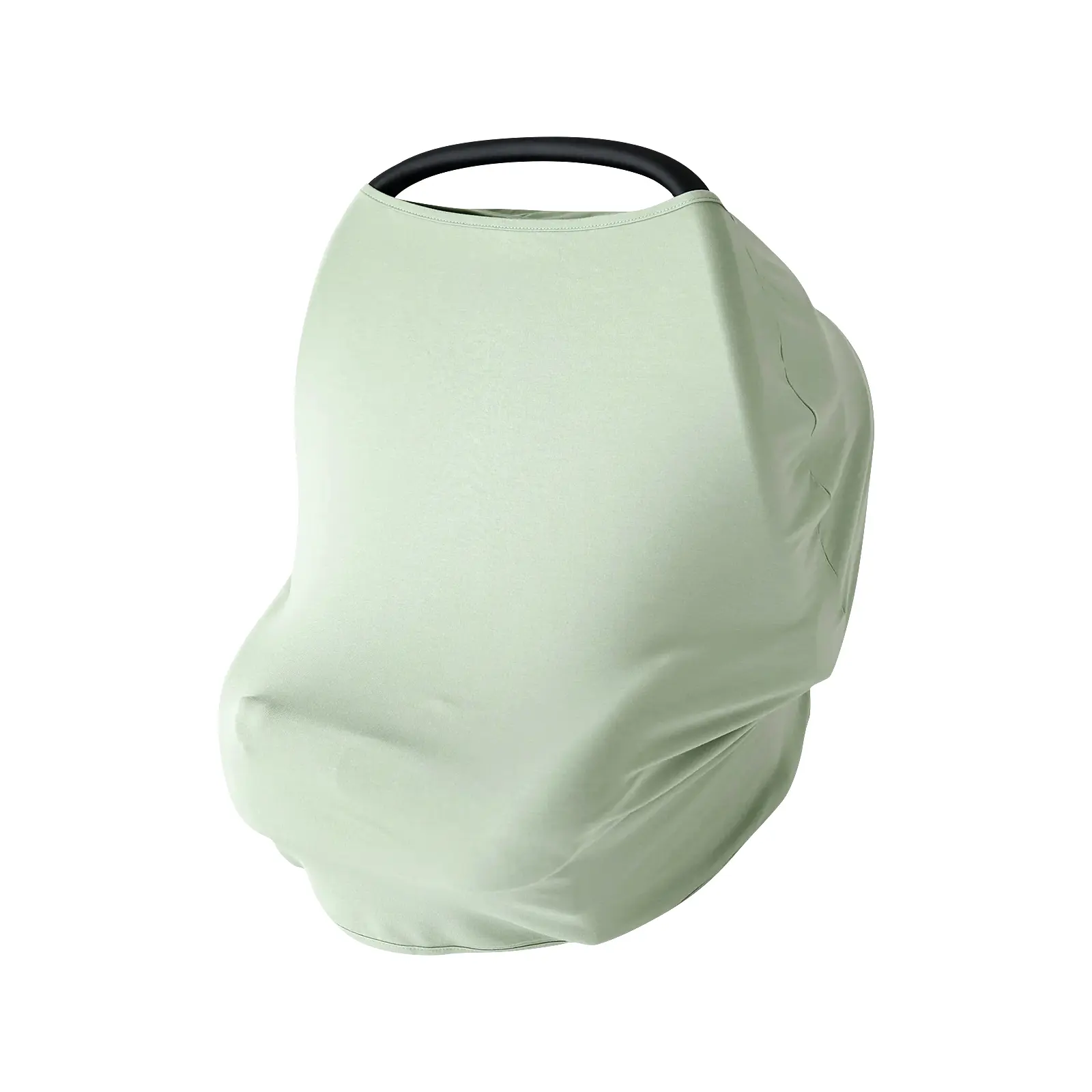 PurComfy Baby Car Seat Cover, Supersoft Bamboo Viscose Carseat Cover for Infant Boys & Girls, Breathable Multi-Use Breastfeeding Covers, Canopy for Carrier, Stroller, Shopping Cart & High Chair