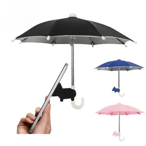 Universal Mini Cell Phone Sun Parasol Umbrella with Suction Cup, Adjustable Shade, Ideal for Outdoor Photography, Travel, Sun Protection (Sports & Outdoor Protective Gear Accessory)