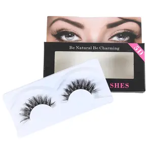 False Eyelashes Natural Look Fluffy Wispy Lashes 5D, Elastic Band for Hair Wig