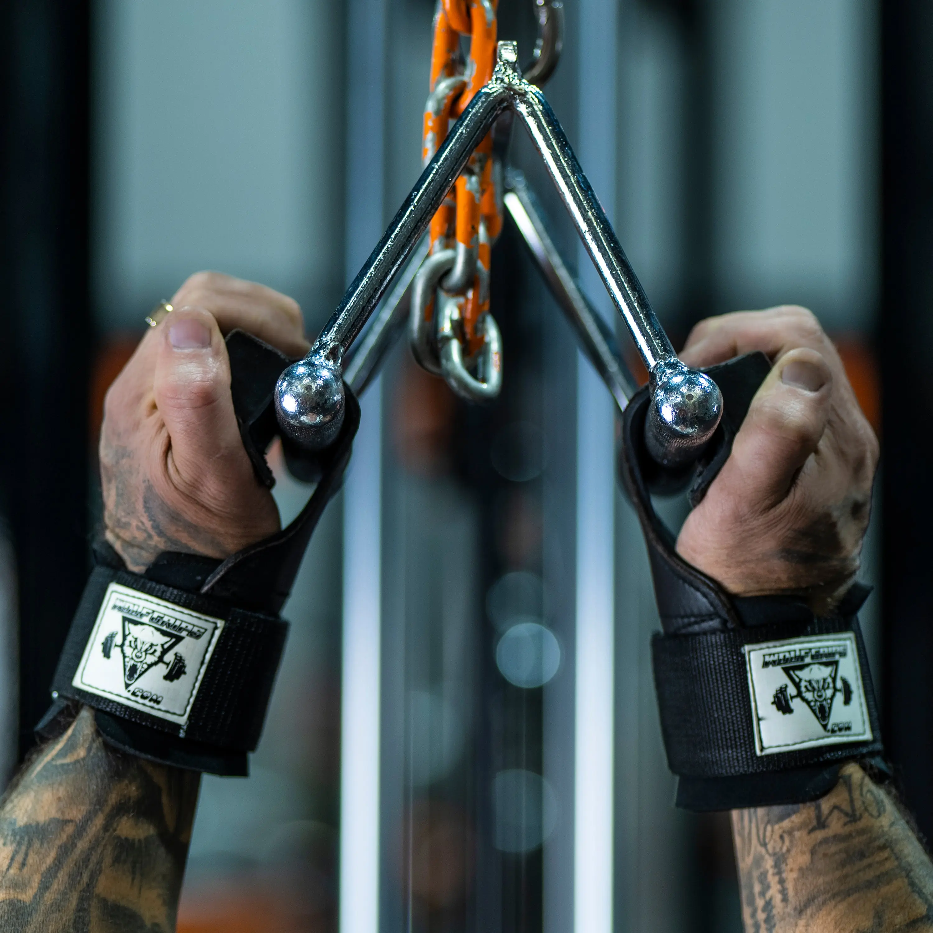 Wolf Grips - Non-slip Weightlifting Grips for Max Weight & Reps