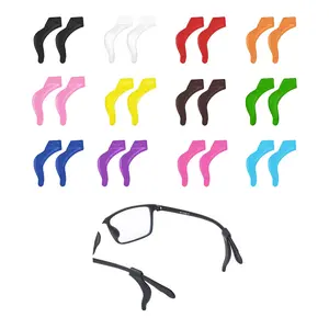 12 Pairs/5 Pairs Eye Glasses Ear Grippers, Suitable for Men & Women Sports Glasses Clips Glasses Ear Clip Hooks