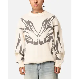 Loiter Cyber Knit Sweater Off White