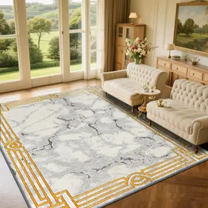 Velvet soft and comfortable patterned printed carpet, suitable for multiple scenarios, available in various sizes, soft and non-shedding, Decorative Area Rug