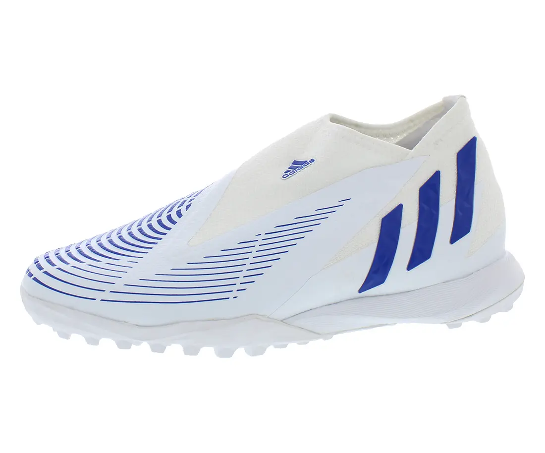 Adidas Predator Edge.3 Laceless TF Unisex Soccer Shoes, Sports & Outdoor Sneakers, Football Shoes, Sportswear, Slip-On, Tf Sole
