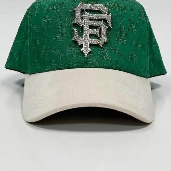 Cap “SF”, Green/Cream, CapsFans, Premium.