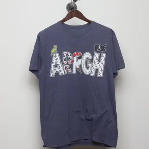 Vintage 2010s Pirate Graphic "ARRGH" T-Shirt - M