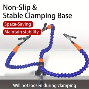 Adjustable Soldering Station Auxiliary Clamp, Plastic, Retractable, for Precision Welding - No Electronic Components, Ideal for Soldering Stations, Soldering Station Accessories