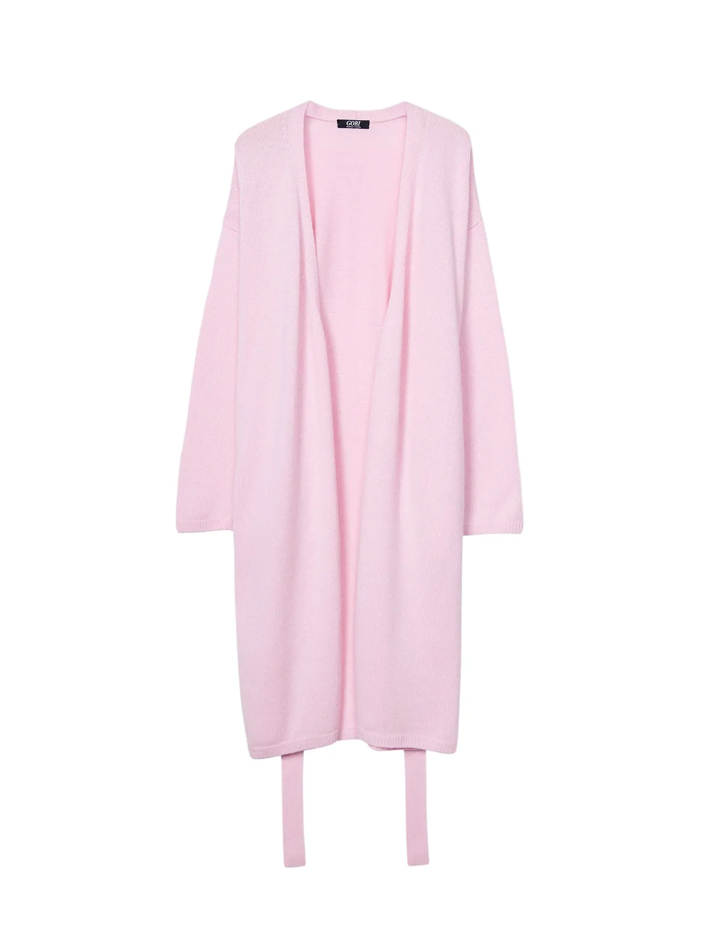 Long Maternity Cashmere Robe