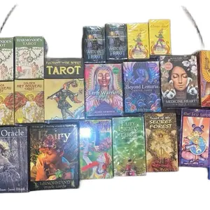 Intuitvely Chosen Tarot Deck Mystery Tarot Decks Includes Guidebooks & Free Crystals & Tarot Bag
