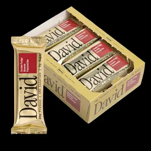 Fudge Brownie Flavored Bars – 28g Protein 150 Calories 0g Sugar – Includes 12 Bars – High Protein Snack