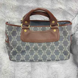 Pre-owned Celine CANVAS Shoulder Bags Denim Boogie Bag XiaoTang0124