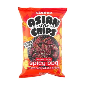 CALBEE ASIAN-STYLE Potato Chips, Korean-Style Spicy BBQ 6 oz