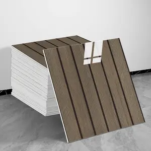 50 pieces set of PVC wall sticker, kitchen bathroom wall decal, glossy grid pattern, waterproof self-adhesive tiles, foam board for protection, marbleroom wall panel, peel and stick tiles, home decor, Grid Wall Panels