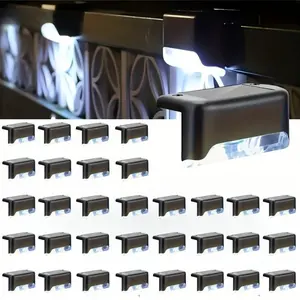 Led Solar Deck Lights, 8/16/32 Pack Waterproof for Outdoor Stairs, Step, Fence, Railing, Yard and Patio