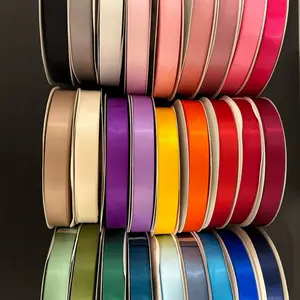7/8" Premium Double-faced Satin - 100 yards