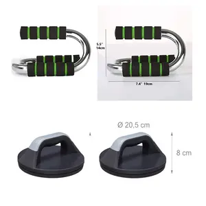 Portable Curved Push-up Bars Handles, Non-equilibrium Exercise Push Up Stand with Multipoint Gravity Distribution, Hand Protection Fitness Equipment for Home Gym Chest Arm Training