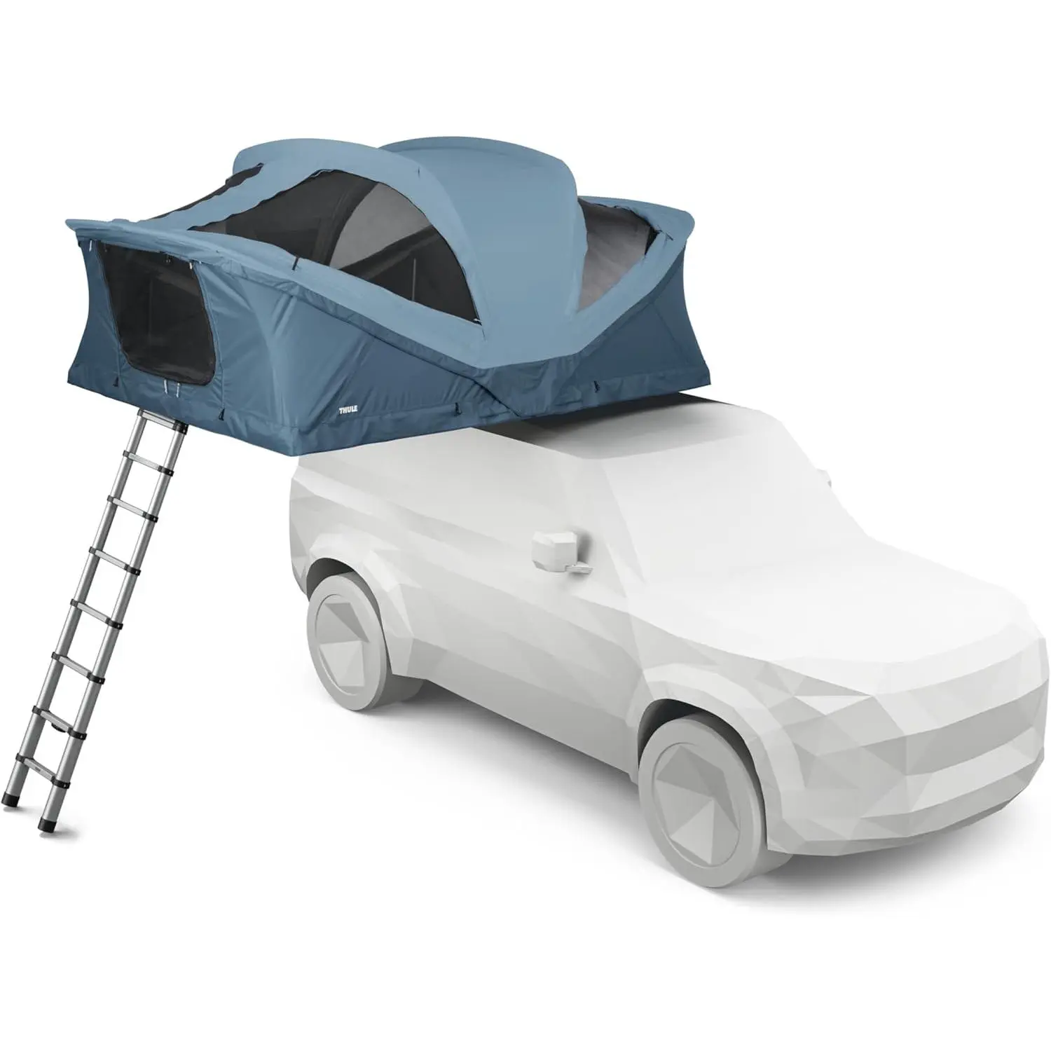 Thule Approach 2, Rooftop Tent, Includes Memory Foam Mattress, Large Windows and Breathable mesh Panels