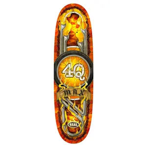 Real Skateboards Max 4Q Cathedral Deck 9.1