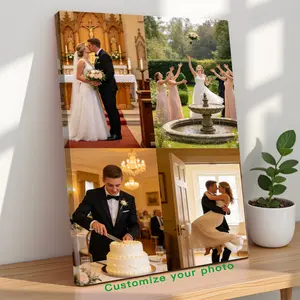 Custom Photo Canvas Painting Frame - Creative Wall Art | Digital Printed Photos on Canvas | Turn Festival Celebration Photos into Festive Decor | Ideal for Home, New Year & Holiday Gifts | Vivid Colors - Joyful Gift! personalize