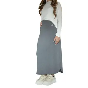 Sport Pocket Skirt 35" - Heather Grey
