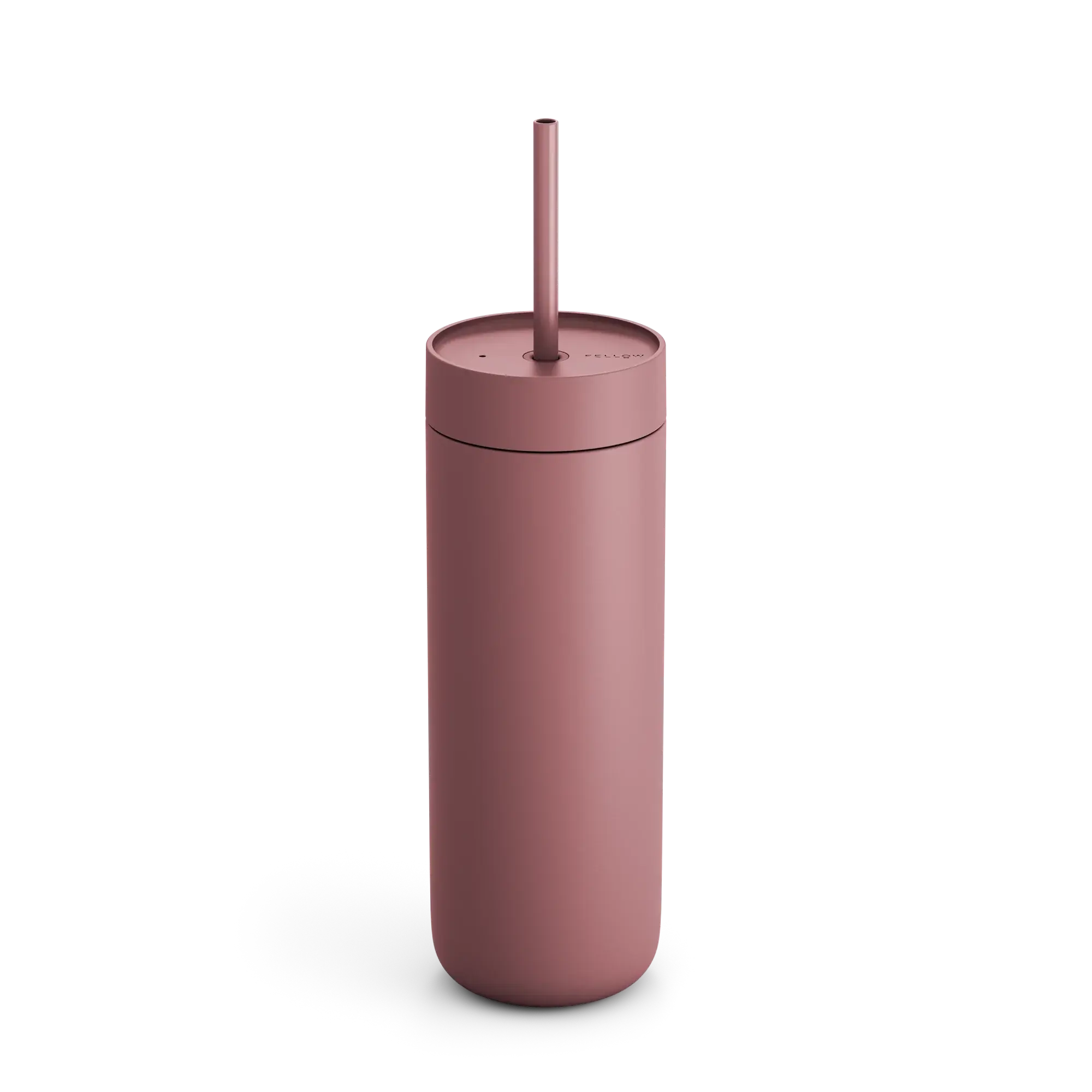 Fellow Carter Cold Travel Mug for Water, Iced Tea, Coffee, Smoothies, Iced Coffee & more - Stainless Steel Vacuum-Insulated Iced Coffee tumbler with Spill Resistant lid and straw