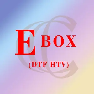 E Box -DTF iron on heat transfer vinyl bundle  DIY (claim in live )