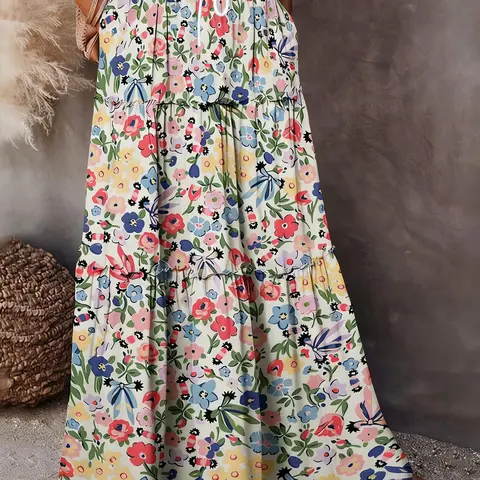 Digital printing sequined half-length skirt for spring/summer of 2025 Trendy Flirty Skirt