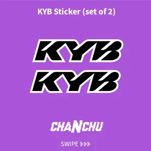 KYB Stickers (6 inches & set of 2)