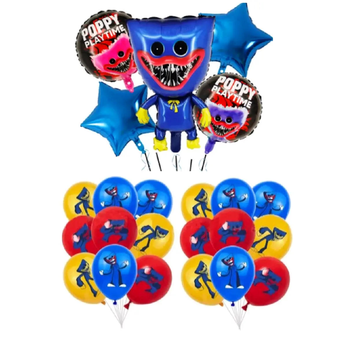 20 PIECE POPPY PLAYTIME BALLOONS